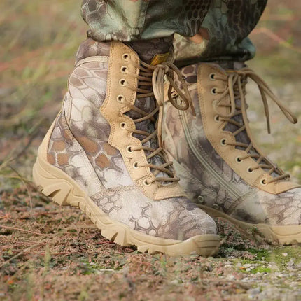 Rugged Waterproof Tactical Boots For Men All Day Comfort - GetGadgets