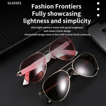 Smart Sunglasses Bluetooth glasses,Wireless HD UV Protective Lens Eyewear Waterproof Speaker,listen to songs, talk sunglasses - GetGadgets