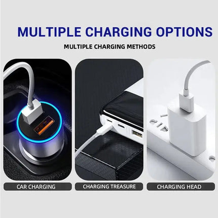 Powerful P70 Led Flashlights 5000LM Ultra Bright Tactical Light Emergency Spotlights Telescopic Zoom Light Built-in Battery - GetGadgets