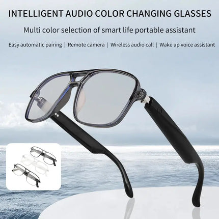 GS10 Bluetooth Glasses Smart Sunglasses UV380 For Music - GetGadgets
