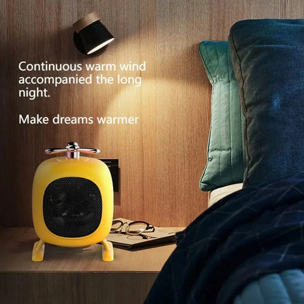 Compact Portable 500W Heater For Small Rooms And Desks - GetGadgets