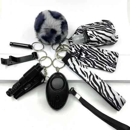 Empowering Self Defense Keychain Set For Women Quick Access Daily Safety