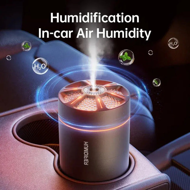 Powerful and Efficient Air Humidifier 180ML Aromatherapy Aroma Diffuser Essential Oil with Colorful Lights for Home Car Bedroom - GetGadgets