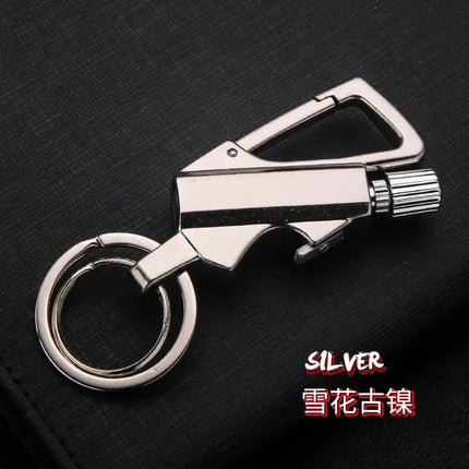 Outdoor Portable Match Keychain Lighter Metal Camping Tool - GetGadgets