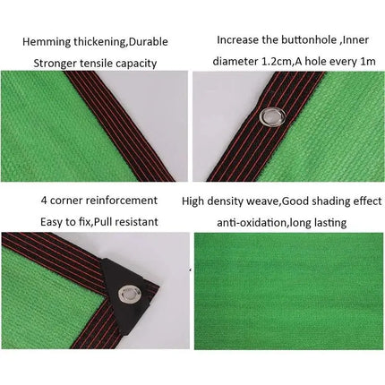 Powerful Sun Shade Tent for Garden and Outdoors with HDPE UV Blocking and Ventilation in 7 Colors Keeps You Cool - GetGadgets