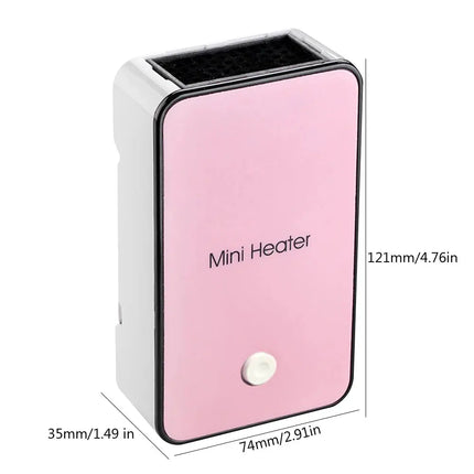 Mini Electric Heater Portable For Home Office 50W Compact - GetGadgets