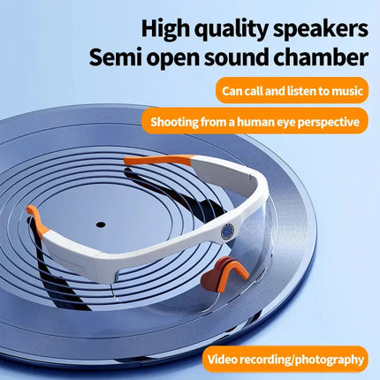 Smart Sunglasses 4K Mini Camera For Techs With Pro Speaker - GetGadgets