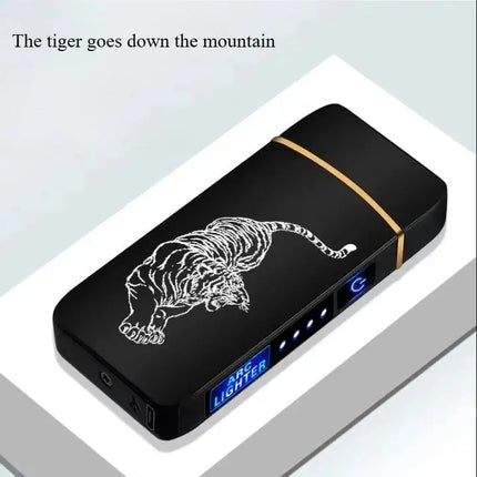 New Electric Lighter USB Charging Windproof Double Arc - GetGadgets