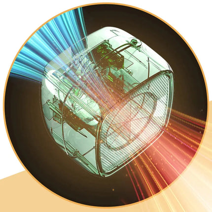 Portable Mini Heaters Household Desktop Mutes Fast Heating Warmer Fan 500W PTC-Ceramic Warm Air Heaters for Indoor Office Winter - GetGadgets