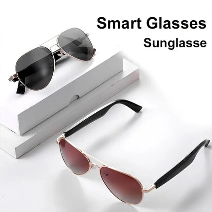 Smart Sunglasses Bluetooth glasses,Wireless HD UV Protective Lens Eyewear Waterproof Speaker,listen to songs, talk sunglasses - GetGadgets