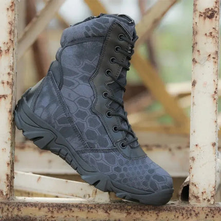 Rugged Waterproof Tactical Boots For Men All Day Comfort - GetGadgets