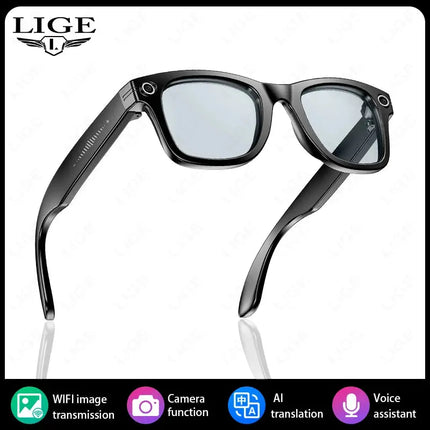 AI Camera Glasses 8MP Bluetooth Sunglasses for Creators - GetGadgets