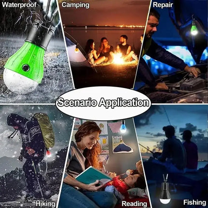 Brilliant Portable Camping Lamp With 180 Lumen LED And Three Light Modes For Bright Campsites - GetGadgets