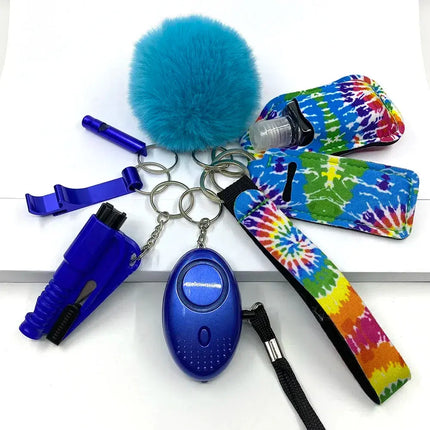 Empowering Self Defense Keychain Set For Women Quick Access Daily Safety GetGadgets