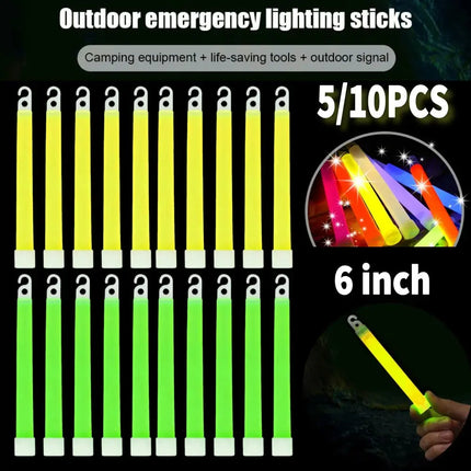 Military Glow Sticks Survival Kit Waterproof Camping Gear - GetGadgets