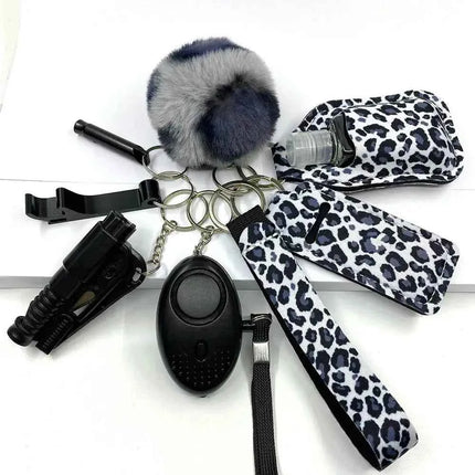 Empowering Self Defense Keychain Set For Women Quick Access Daily Safety