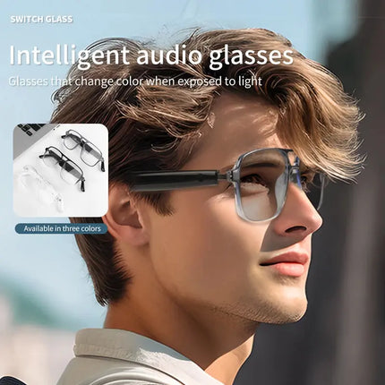 GS10 Bluetooth Glasses Smart Sunglasses UV380 For Music - GetGadgets