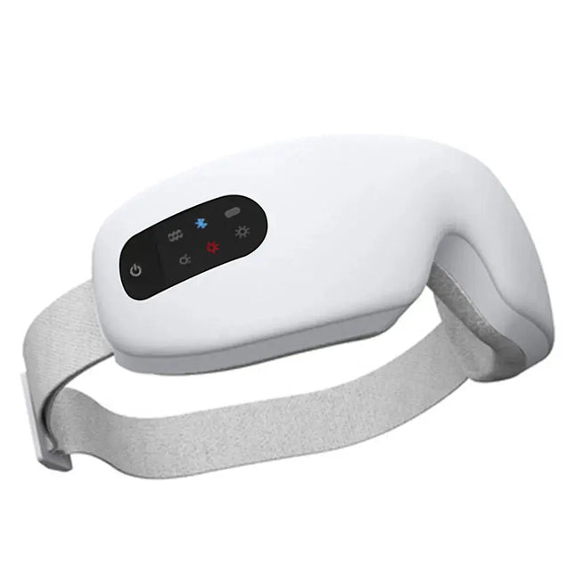 Smart  Electric Eye Massager Air Pressure Hot Compress Massage Glasses Foldable Bluetooth Music Eyes Massage USB Rechargeable - GetGadgets