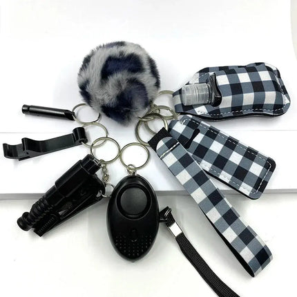 Empowering Self Defense Keychain Set For Women Quick Access Daily Safety GetGadgets
