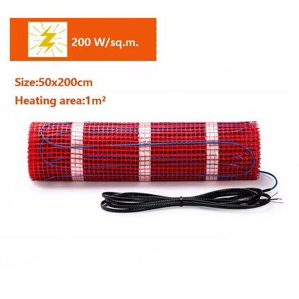 MAXKOSKO Electric Floor Heating Kit With Thermostat System - GetGadgets