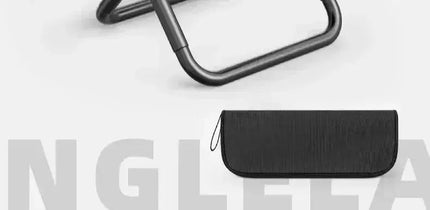 Portable folding stool, foldable hand-held camping stool, special folding stool for camping and fishing outdoors - GetGadgets