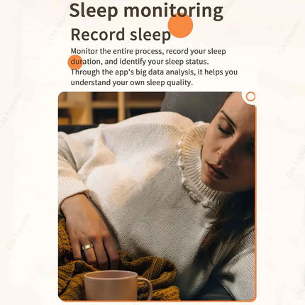 Smart Ring Newest Intelligent Wearable Device For Men Women Bluetooth Heart Rate Sleep Health Monitor Waterproof for IOS Android - GetGadgets