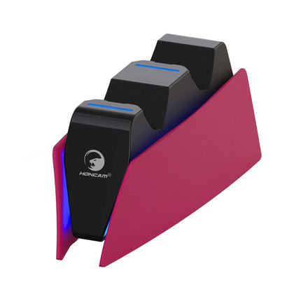Stunning PS5 DualSense Charging Dock For Two Controllers With Blue LED Status Keeps Controllers Ready - GetGadgets