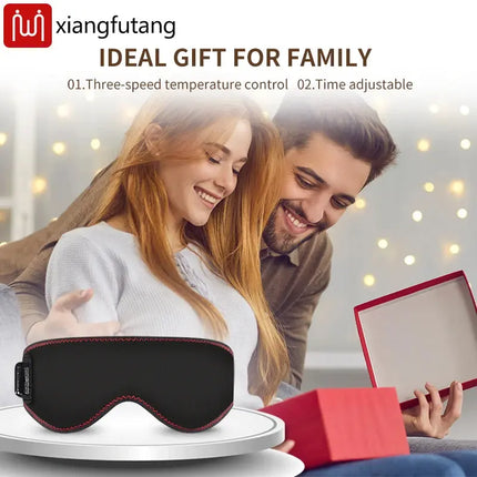 Heated Eye Mask Deep Heat Therapy For Home Relaxation - GetGadgets
