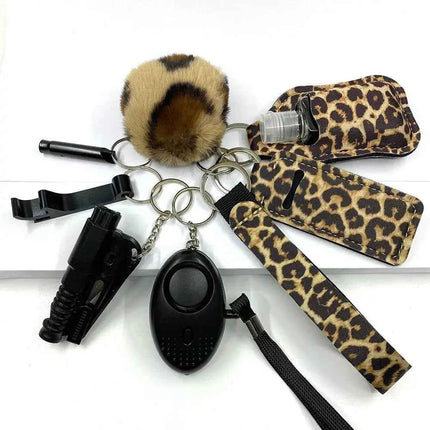 Empowering Self Defense Keychain Set For Women Quick Access Daily Safety