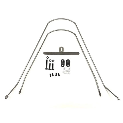 Rugged Bike Mud Guards Front Rear Set Durable PP Material For Clean Rides GetGadgets