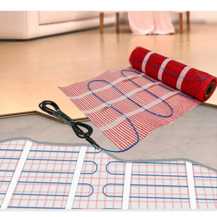 MAXKOSKO Electric Floor Heating Kit With Thermostat System - GetGadgets