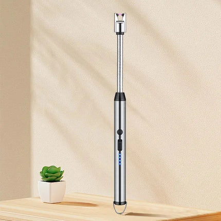 Portable USB Lighter With Windproof Arc Pulse Ignition - GetGadgets