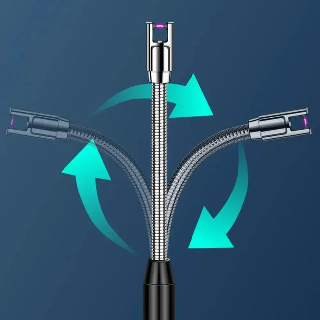 Kitchen USB Electric Arc Lighter Rechargeable Windproof BBQ - GetGadgets