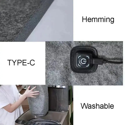 USB Elektrische Deken - Verwarmde Mat - GetGadgets