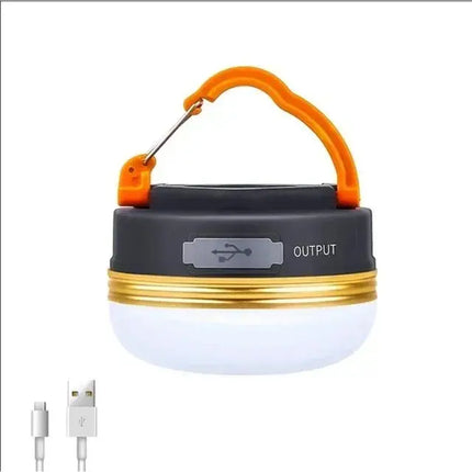 Powerful Rechargeable LED Camping Lamp With Foldable Floodlight And 6 Modes For Extended Outdoor Fun - GetGadgets