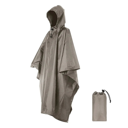 Bold Military 3in1 Rain Poncho Tent Shelter Weatherproof GetGadgets