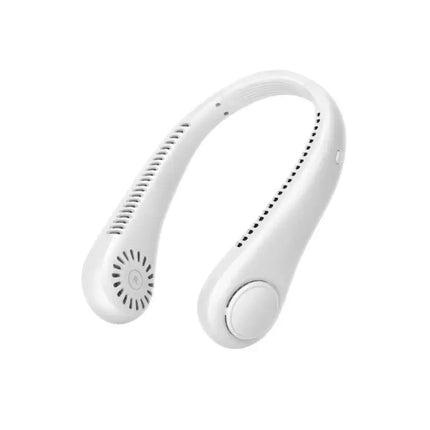Portable neck fan -360 ° cooling wearable fan,          with digital display screen - GetGadgets