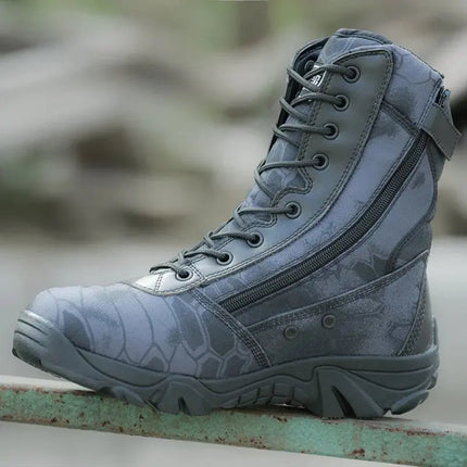 Rugged Waterproof Tactical Boots For Men All Day Comfort - GetGadgets