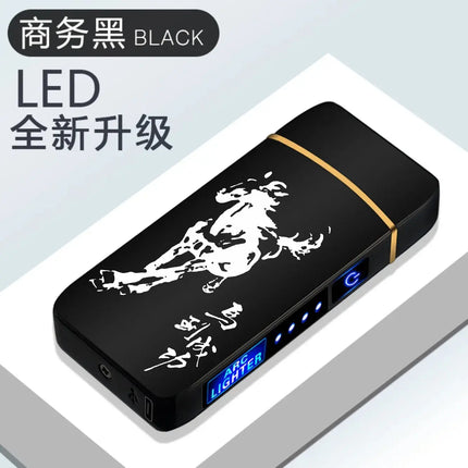 New Electric Lighter USB Charging Windproof Double Arc - GetGadgets