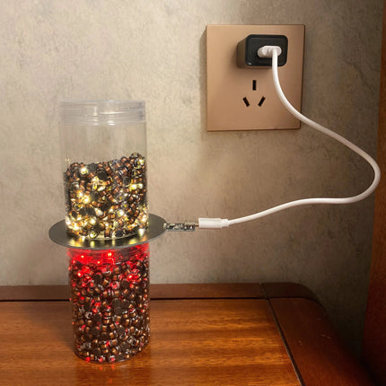 Powerful Levitating LED Uplights Charger Keeps Space Clean - GetGadgets