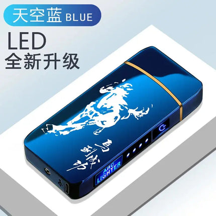 New Electric Lighter USB Charging Windproof Double Arc - GetGadgets