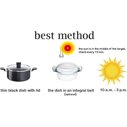 Portable Solar Barbecue Oven 400W Foldable Outdoor Grill - GetGadgets