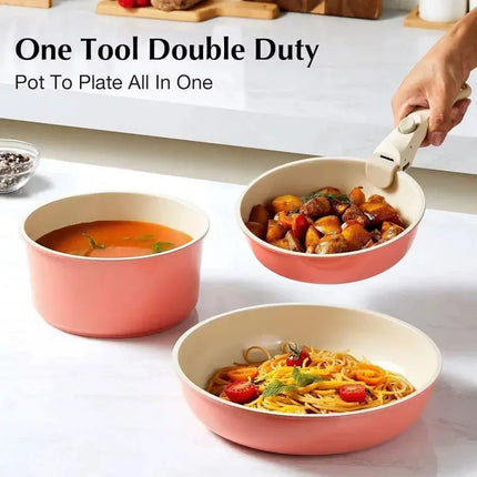 Removable Pot Handle Lightweight Portable Outdoor Cooking - GetGadgets