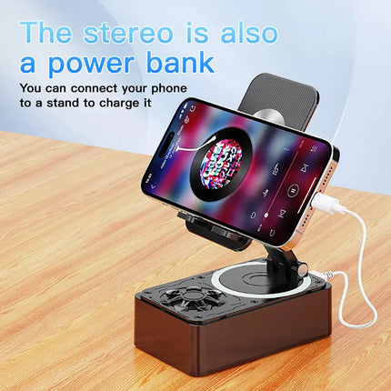Three In One Phone Holder Stand With Bluetooth Speaker - GetGadgets