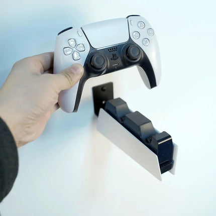 Powerful PS5 Controller Wall Mount With Hidden Cable Management For Neat Organization - GetGadgets