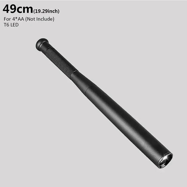 Baseball Bat LED Flashlight Self Defense 3800 Lumens - GetGadgets