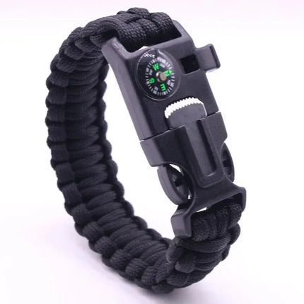 Outdoor Paracord Survival Bracelet Men Women Emergency - GetGadgets