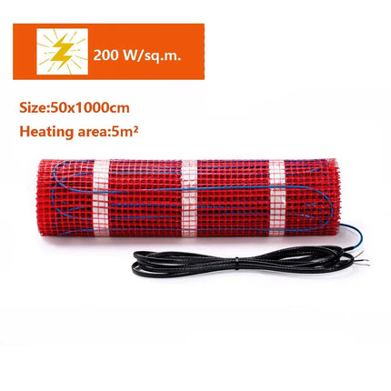MAXKOSKO Electric Floor Heating Kit With Thermostat System - GetGadgets