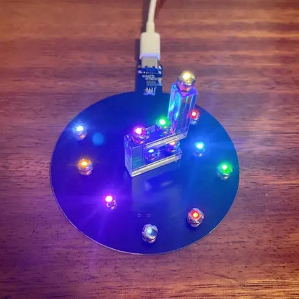 Powerful Levitating LED Uplights Charger Keeps Space Clean - GetGadgets