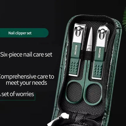 Nail Scissors Set 6 Piece Manicure Beauty Tools Portable - GetGadgets